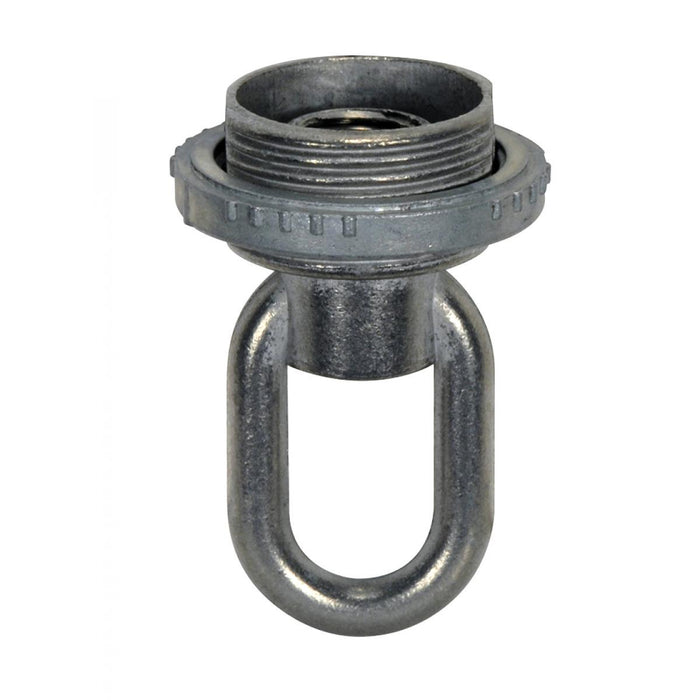Satco 80-2287 1/8 Ip Screw Collar Loop With Ring, Unfinished