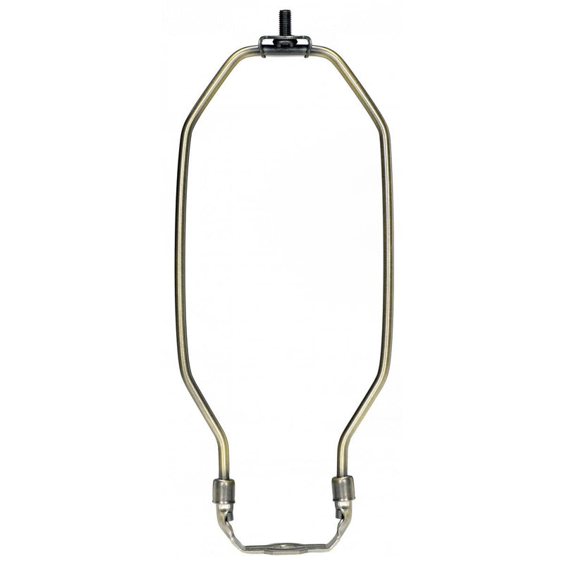 Satco 80-2293 Heavy Duty Harp, Antique Brass
