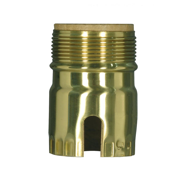 Satco 80-2300 Shell With Paper Liner, Polished Brass