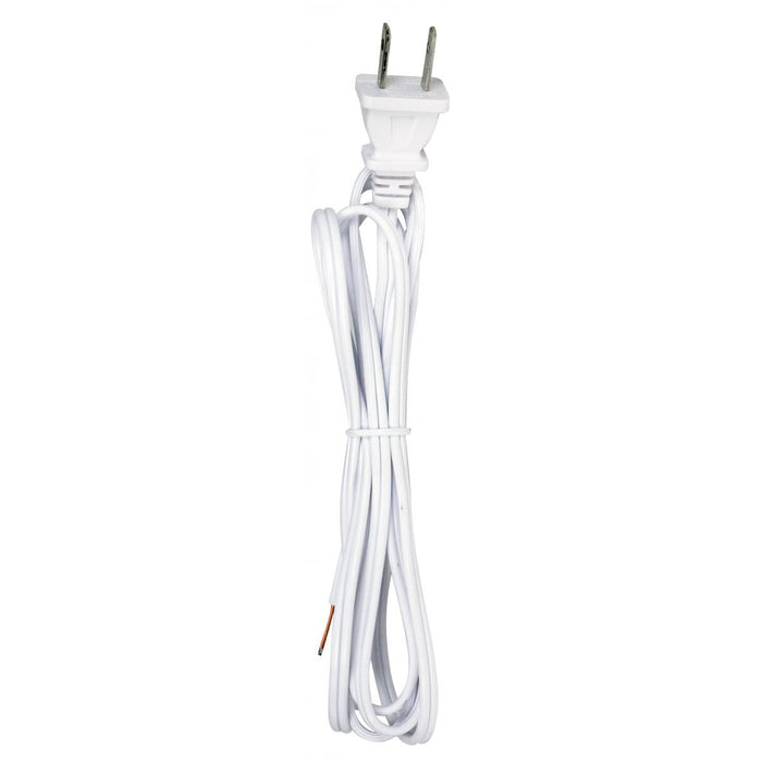 Satco 80-2306 Cord Set, White