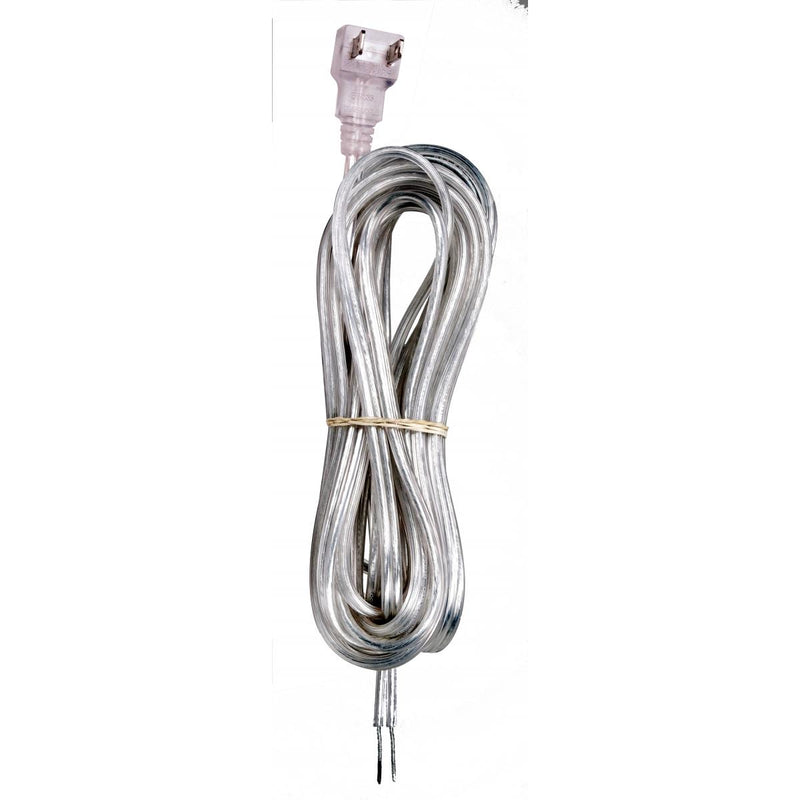 Satco 80-2309 20Ft 18/2 Spt-2 105 Cl, Silver