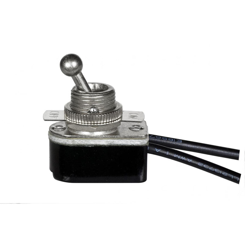 Satco 80-2317 Toggle Switch, Nickel