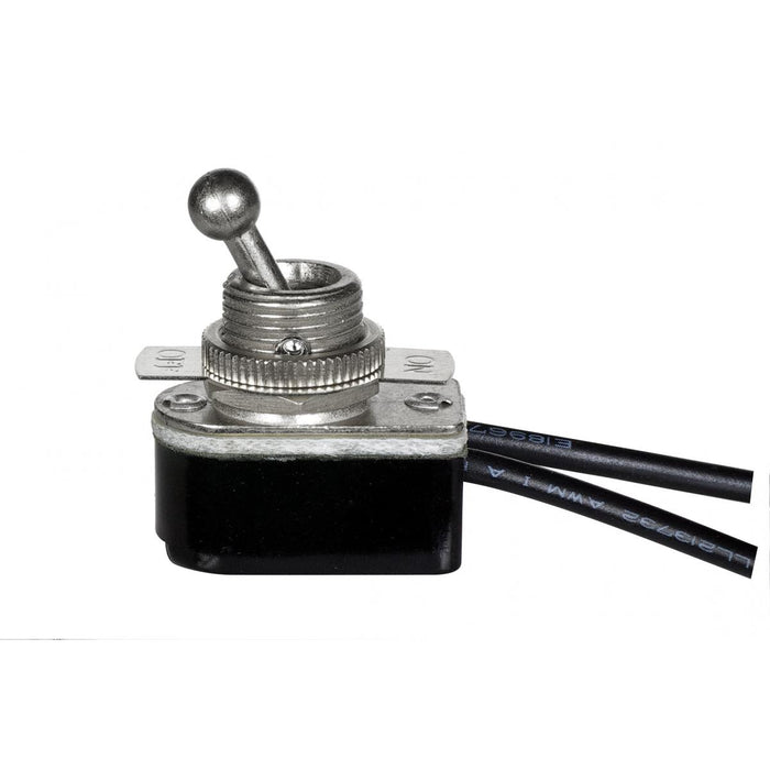 Satco 80-2317 Toggle Switch, Nickel