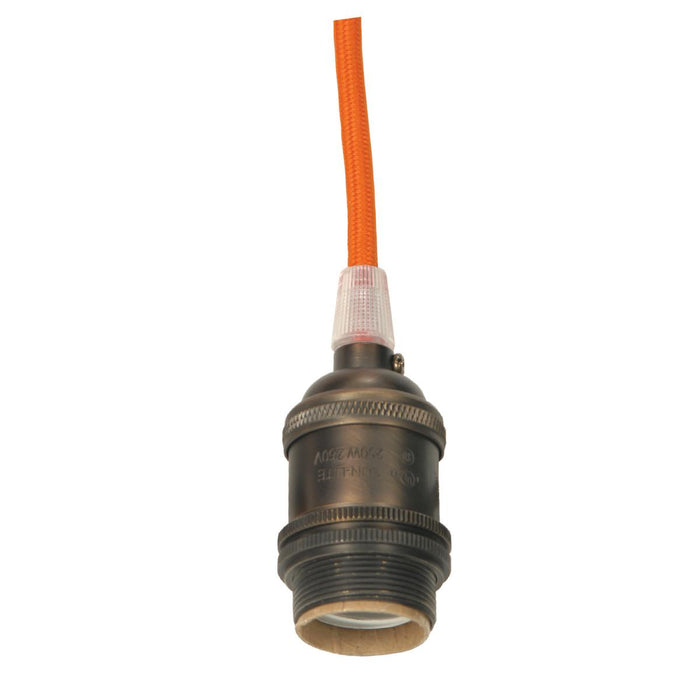 Satco 80-2343 Lampholder, Dark Antique Brass