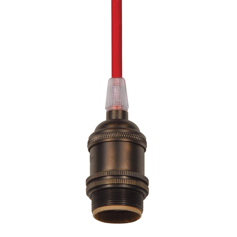Satco 80-2378 Lampholder, Dark Antique Brass