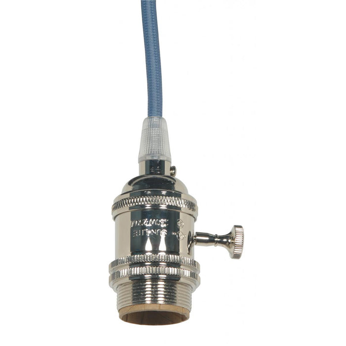 Satco 80-2429 Lampholder, Polished Nickel