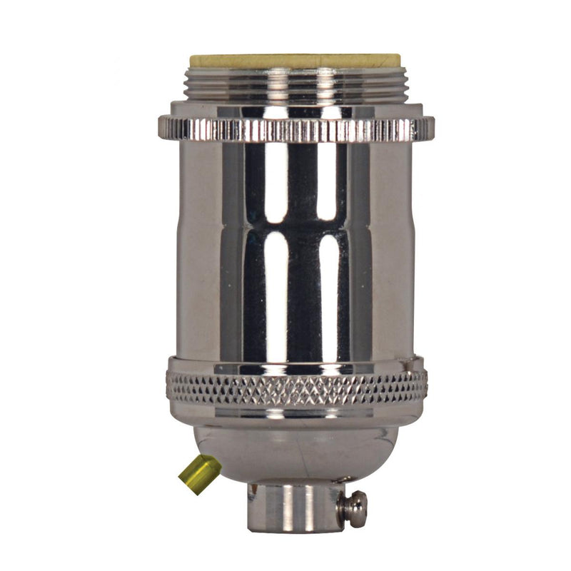 Satco 80-2566 Lampholder, Polished Nickel