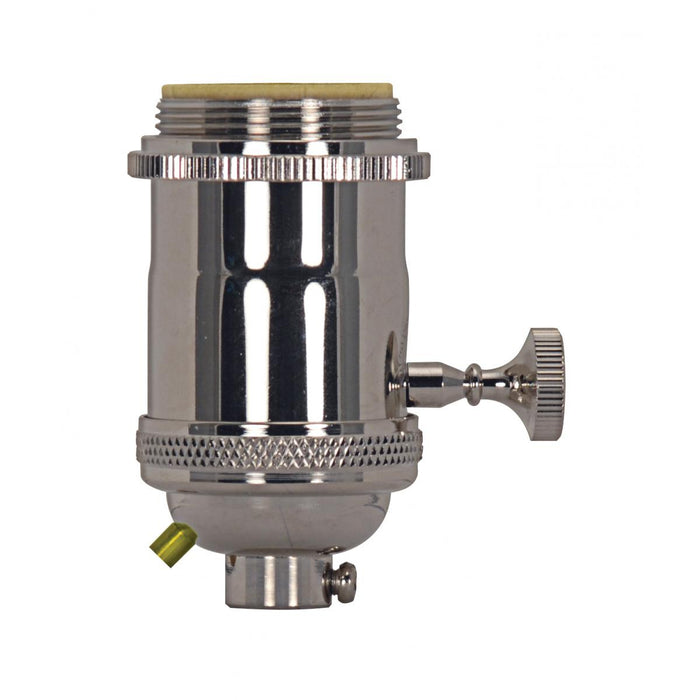 Satco 80-2570 Lampholder, Polished Nickel