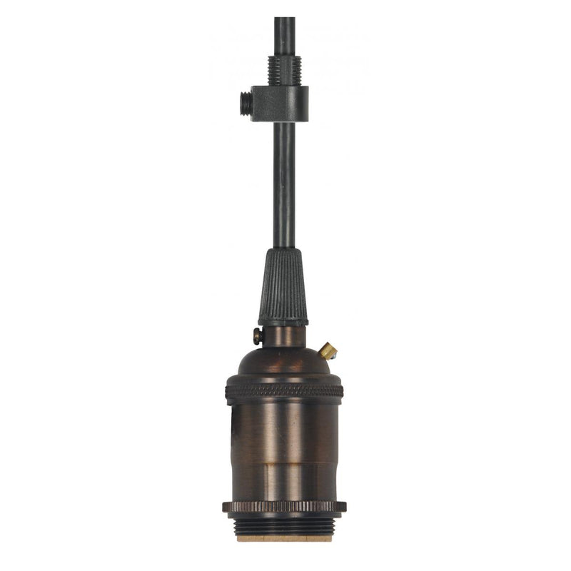 Satco 80-2576 Lampholder, Dark Antique Brass