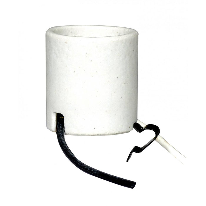 Satco 80-2652 Socket, White
