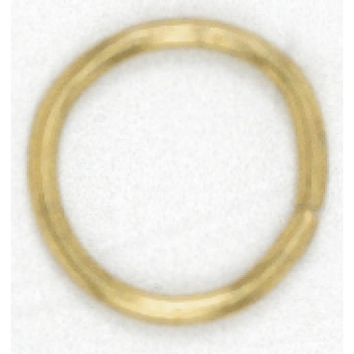 Satco 90-011 Plated Ring, Brass Plated