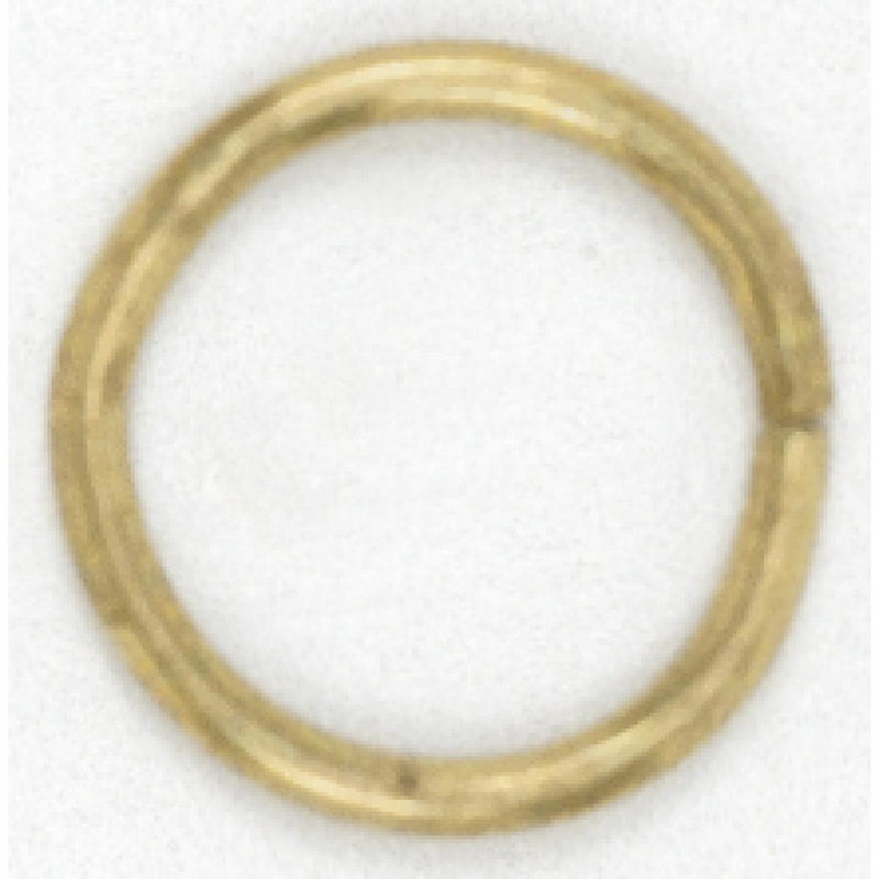 Satco 90-012 Plated Ring, Brass Plated
