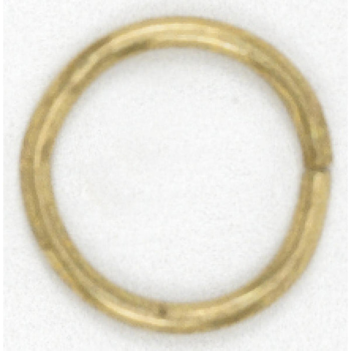 Satco 90-012 Plated Ring, Brass Plated