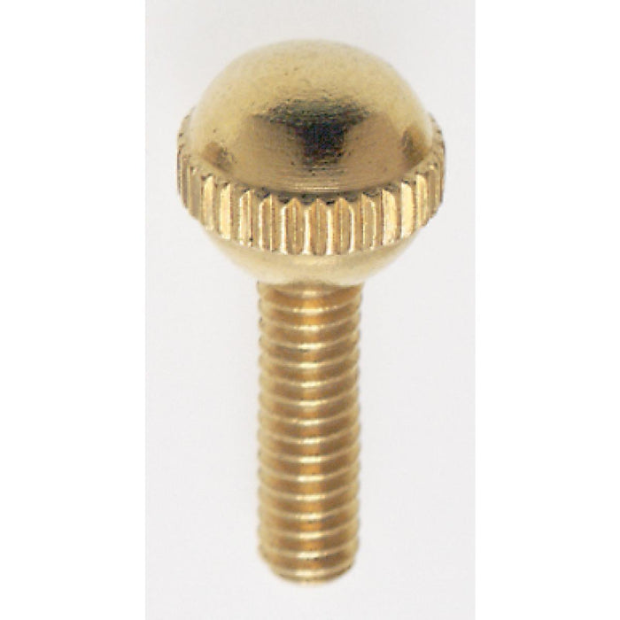 Satco 90-036 Thumb Screw, Burnished / Lacquered