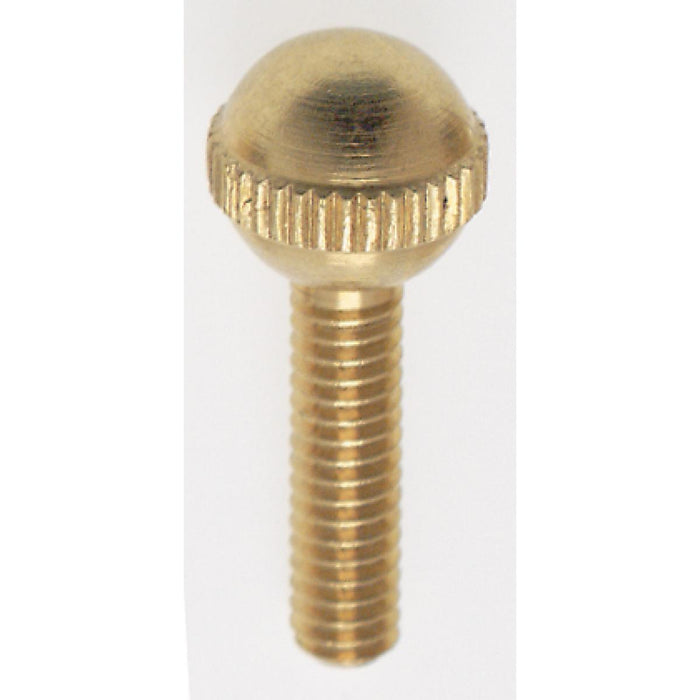 Satco 90-037 Thumb Screw, Burnished / Lacquered