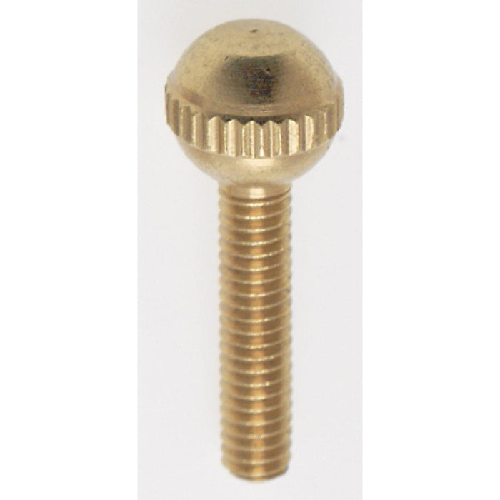 Satco 90-038 Thumb Screw, Burnished / Lacquered