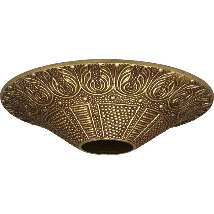 Satco 90-039 Canopy, Antique Brass
