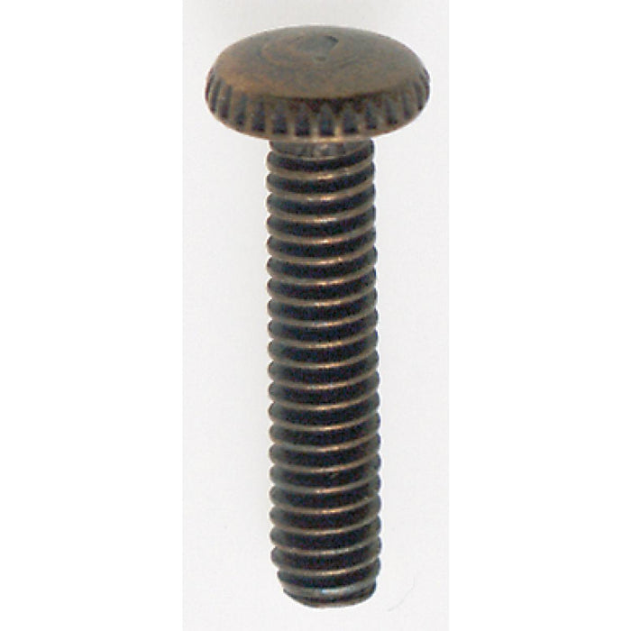 Satco 90-060 Head Thumb Screw, Antique Brass