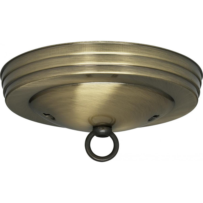 Satco 90-063 Canopy Kit, Antique Brass