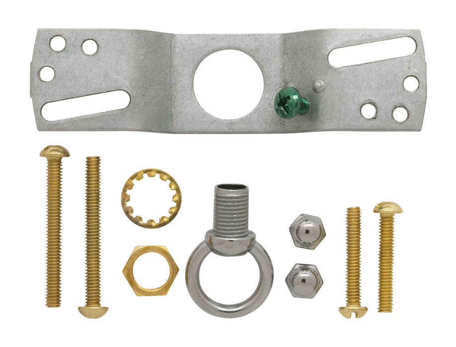 Satco 90-068 Canopy Kit, Chrome