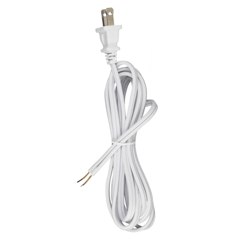 Satco 90-100 Cord Set, White