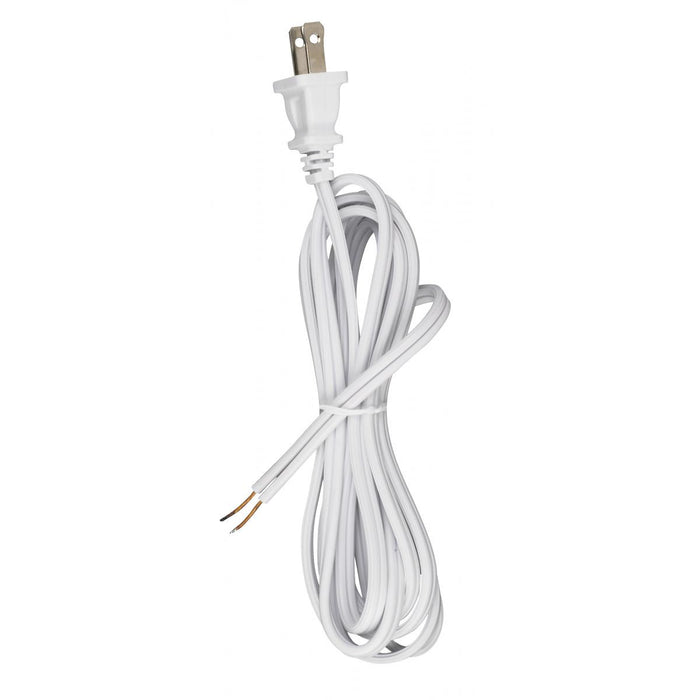 Satco 90-100 Cord Set, White