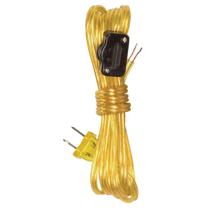 Satco 90-105 Cord Sets, Clear Gold