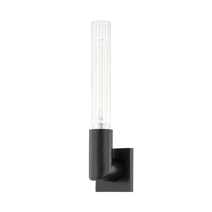 Hudson Valley 1201-OB One Light Wall Sconce, Old Bronze