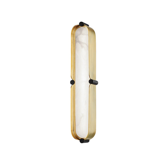 Hudson Valley 2916-AGB/BK LED Bath Bracket, Aged Brass/Black