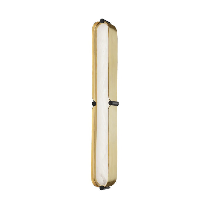 Hudson Valley 2923-AGB/BK LED Bath Bracket, Aged Brass/Black