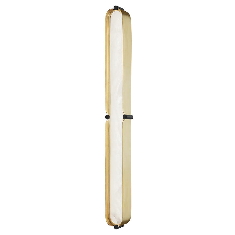 Hudson Valley 2930-AGB/BK LED Bath Bracket, Aged Brass/Black