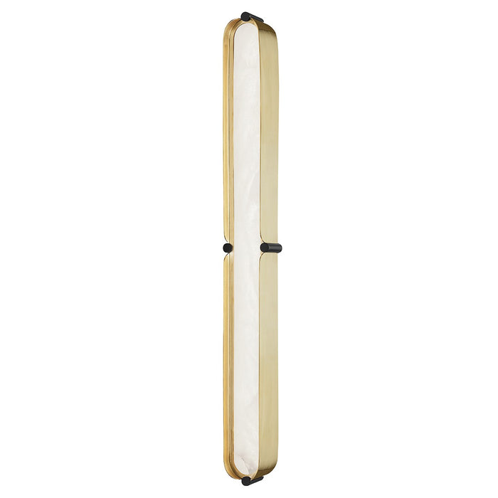 Hudson Valley 2930-AGB/BK LED Bath Bracket, Aged Brass/Black