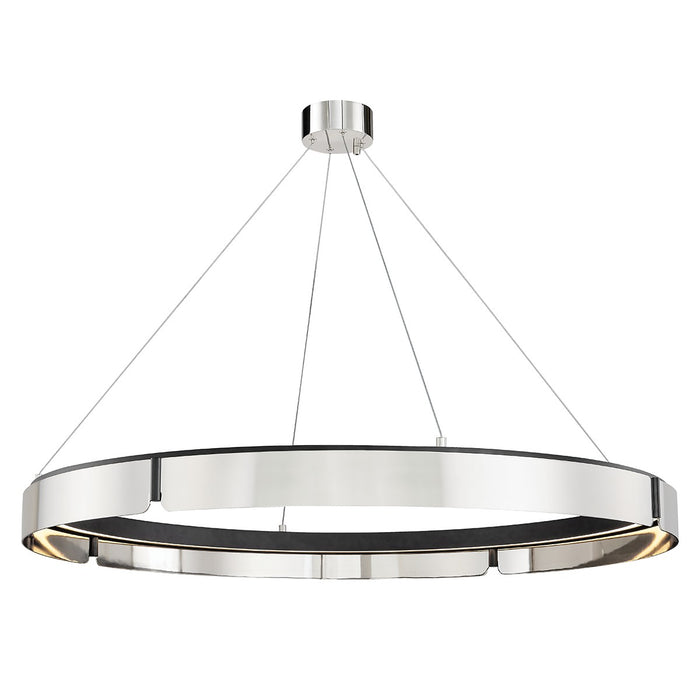 Hudson Valley 2949-BN/BK LED Chandelier, Burnished Nickel/Black Combo