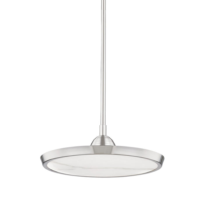 Hudson Valley 3616-PN LED Pendant, Polished Nickel