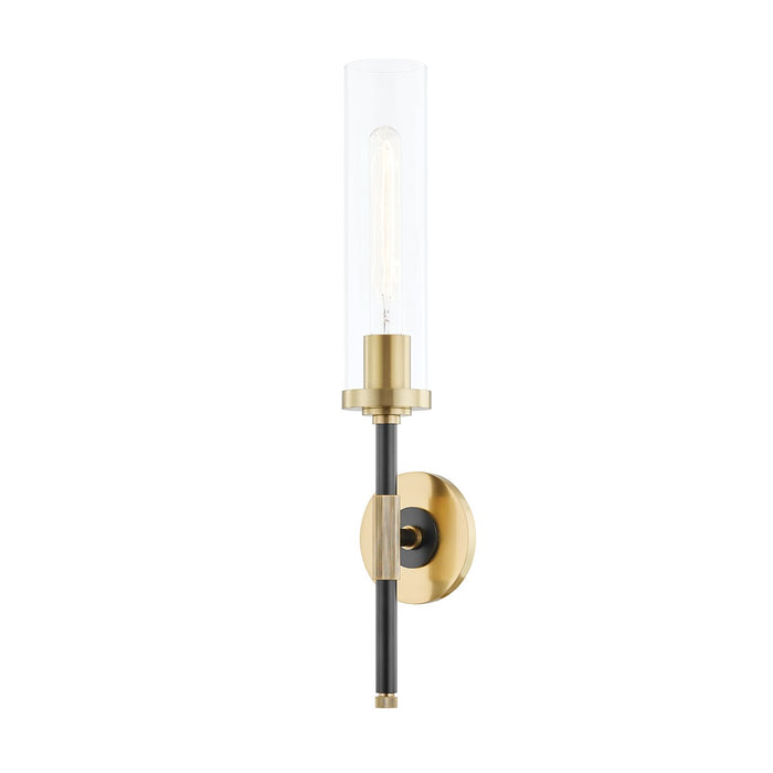 Hudson Valley 3700-AOB One Light Wall Sconce, Aged Old Bronze