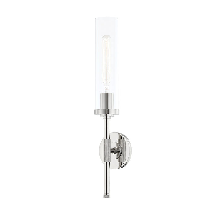Hudson Valley 3700-PN One Light Wall Sconce, Polished Nickel