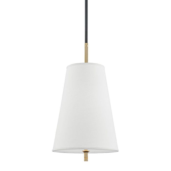 Hudson Valley 3715-AOB One Light Pendant, Aged Old Bronze