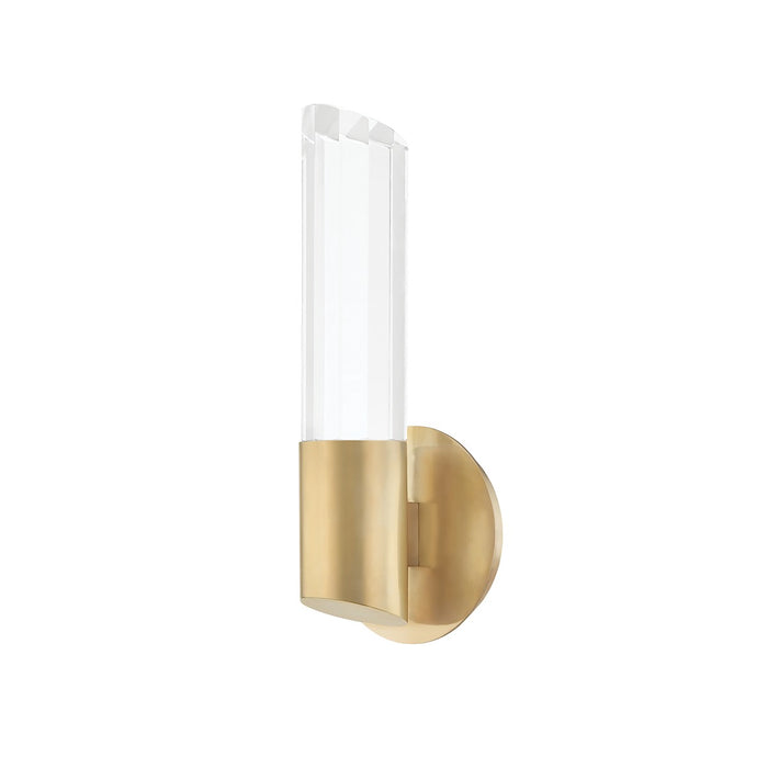 Hudson Valley 6051-AGB LED Wall Sconce, Aged Brass
