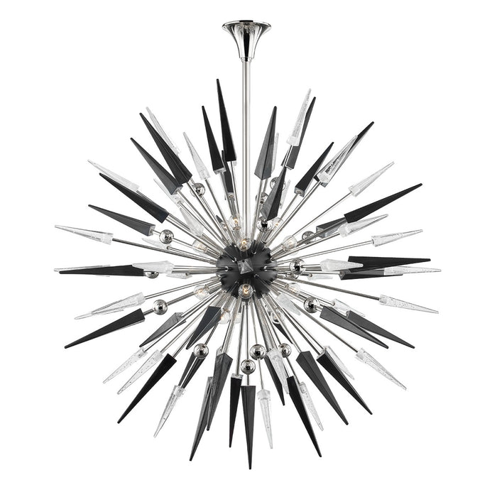 Hudson Valley 9047-PN 18 Light Chandelier, Polished Nickel
