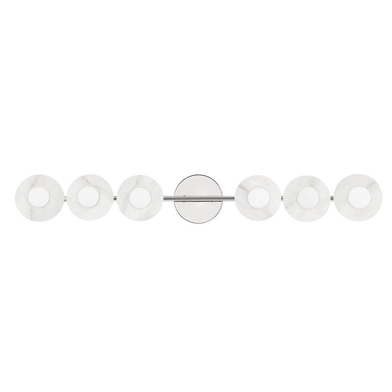 Hudson Valley 9206-PN Six Light Bath Bracket, Polished Nickel