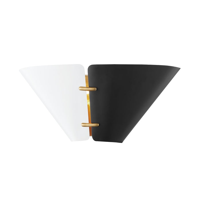 Hudson Valley KBS1352102S-AGB Two Light Wall Sconce, Aged Brass
