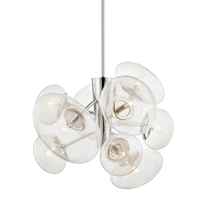 Hudson Valley KBS1471809-PN Nine Light Chandelier, Polished Nickel
