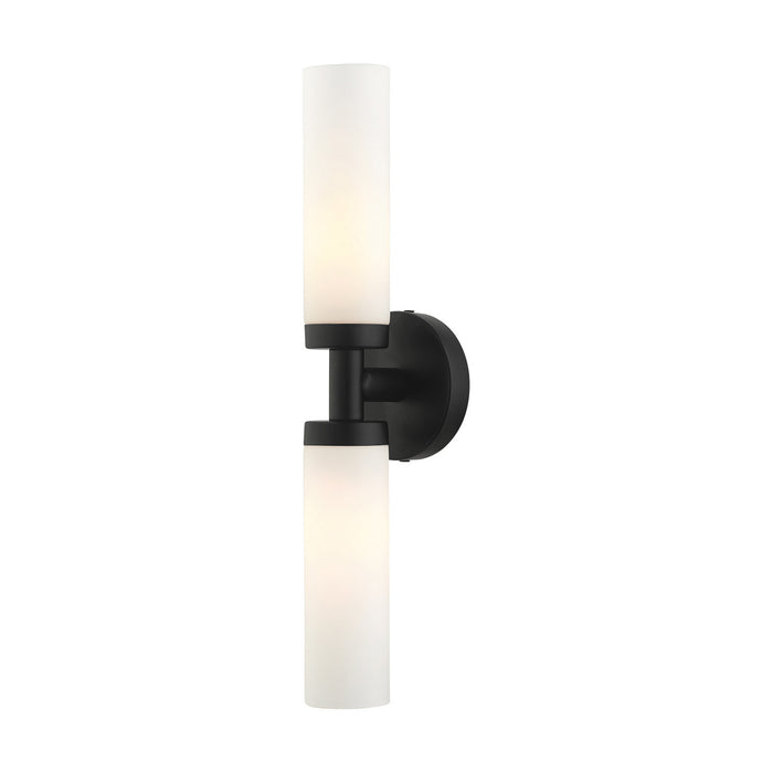 Livex Lighting 10104-04 Two Light Vanity, Black