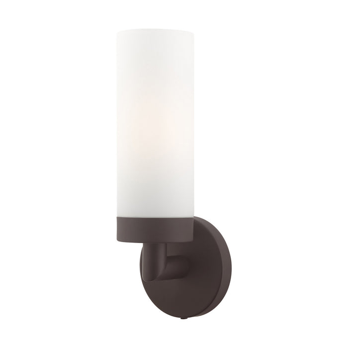 Livex Lighting 15071-07 One Light Wall Sconce, Bronze