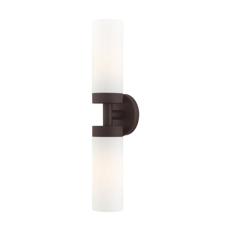 Livex Lighting 15072-07 Two Light Vanity, Bronze