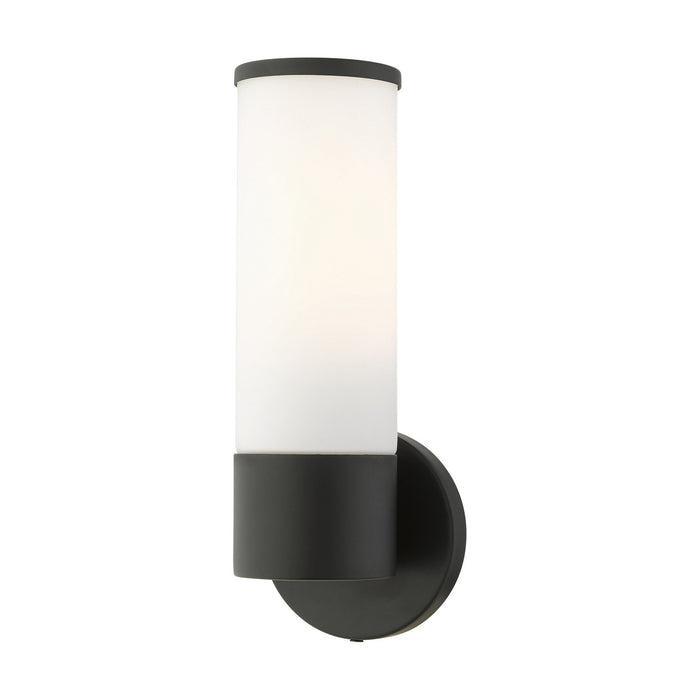 Livex Lighting 16561-04 One Light Wall Sconce, Black