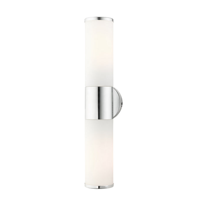 Livex Lighting 16562-05 Two Light Vanity, Polished Chrome