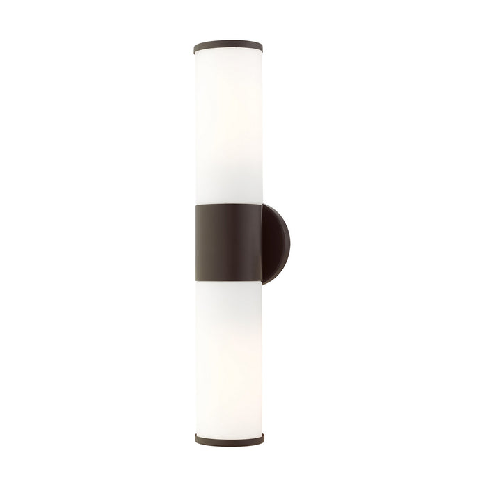 Livex Lighting 16562-07 Two Light Vanity, Bronze