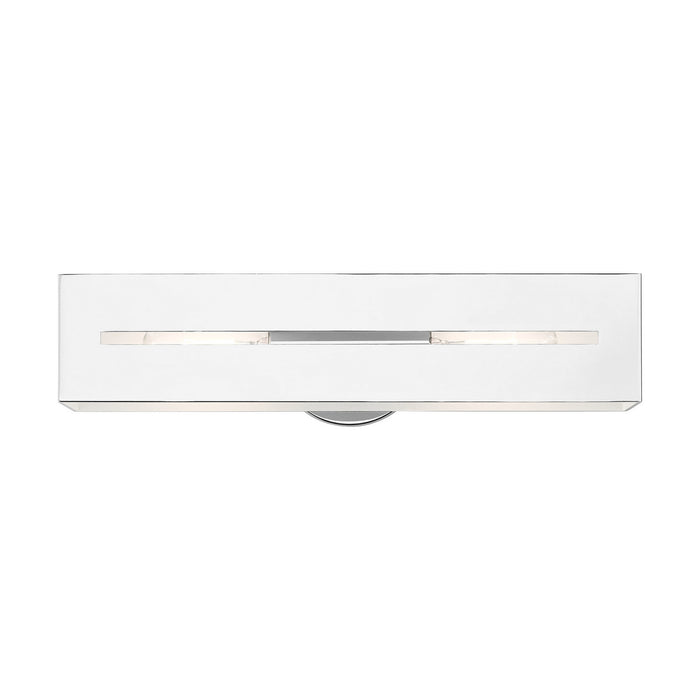 Livex Lighting 16682-05 Two Light Vanity, Polished Chrome