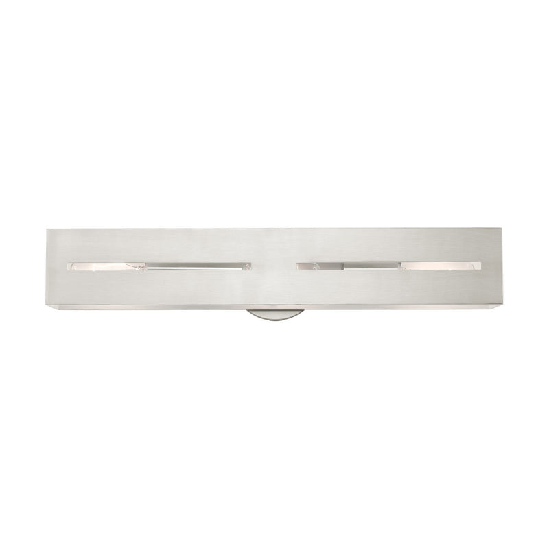 Livex Lighting 16683-91 Three Light Vanity, Brushed Nickel